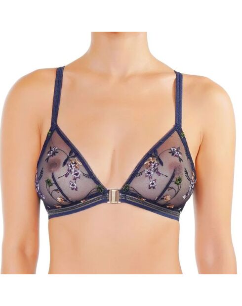 Soutien-gorge bralette Eclatante bleu
