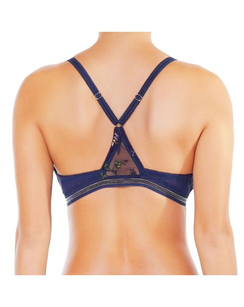 Soutien-gorge bralette Eclatante bleu