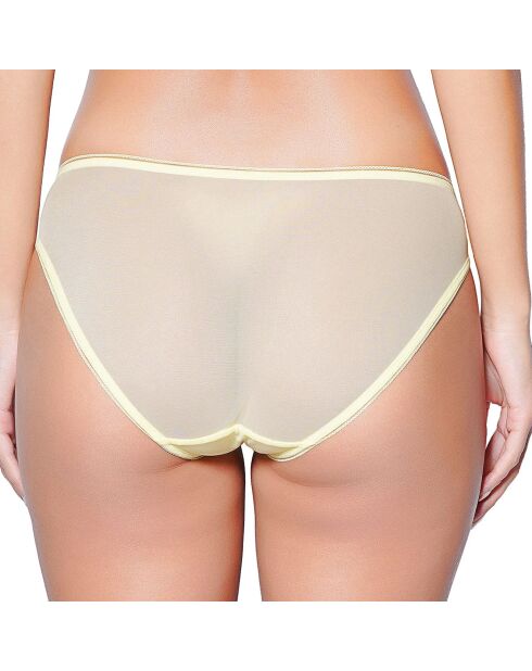 Gele slip met limonade