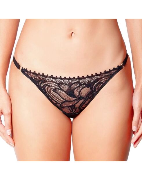String Nuit Folie noir