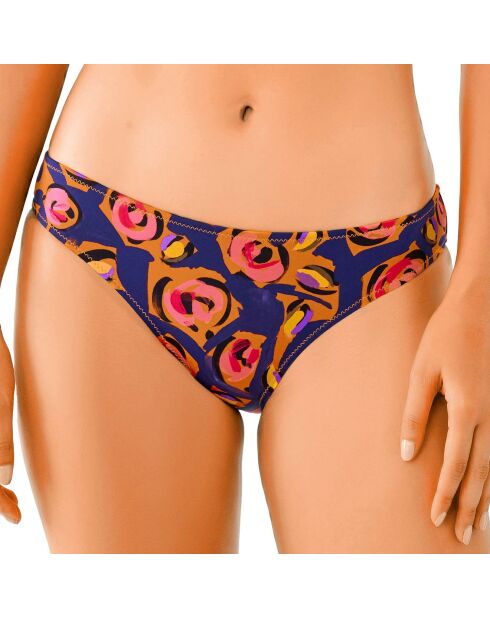 Bas de maillot de bain Rose bleu/rouge