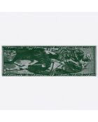 Étole 100% Soie Leandre verte - 70x190 cm