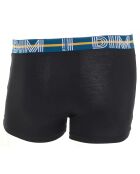 3 Boxers Powerful noir/jaune mimosa/noir