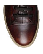 Sneakers en Cuir Tribeca marron