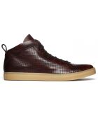 Sneakers en Cuir Tribeca marron