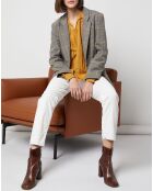 Pantalon en Velours Côtelé Dream écru