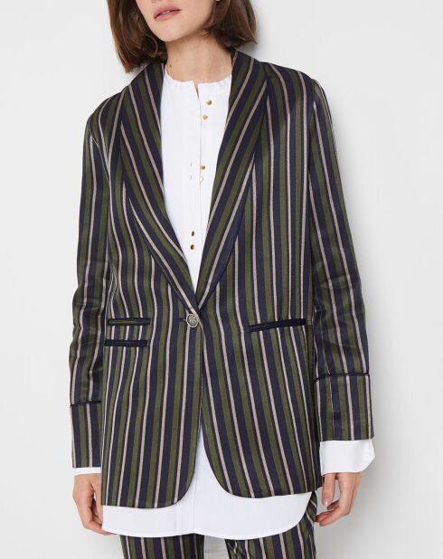 Veste Tarzan vert/marine