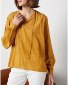 Blouse Albi ocre