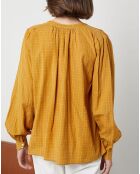 Blouse Albi ocre