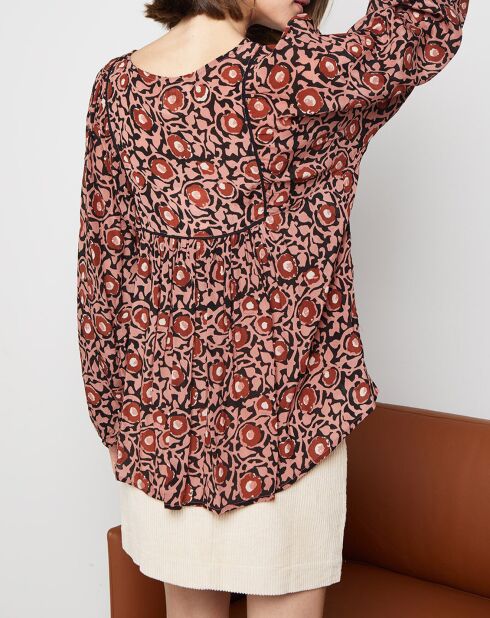 Blouse Ange rose