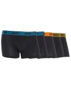 5 Boxers Mix And Colors citrouille/persan/café