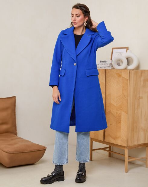 Manteau Albane  royal