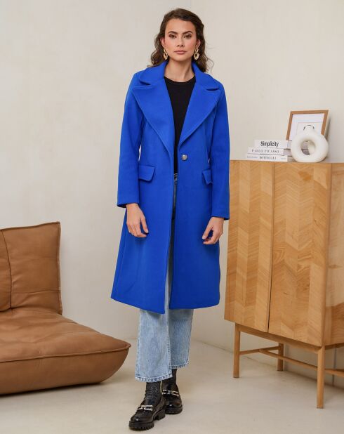 Manteau Albane  royal