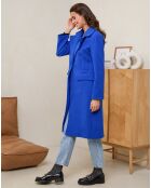 Manteau Albane  royal