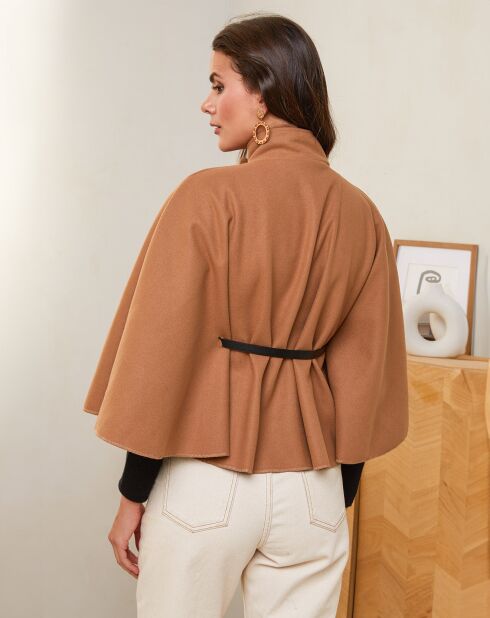 Manteau Roxane camel