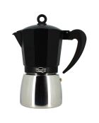 Cafetière Moka 9 Tasses noire - 523 ml