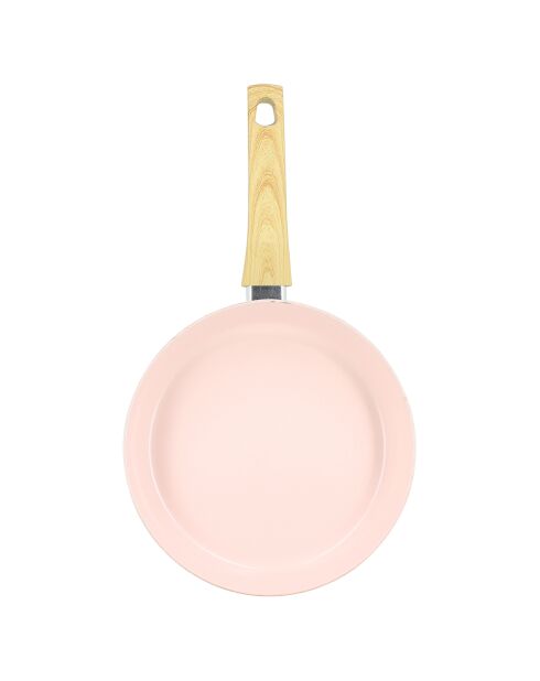 Poêle rose - D.24 cm