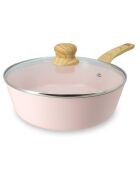 Sauteuse rose - D.24 cm