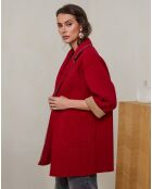 Manteau Louna rouge