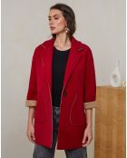 Manteau Louna rouge