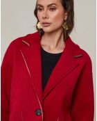 Manteau Louna rouge