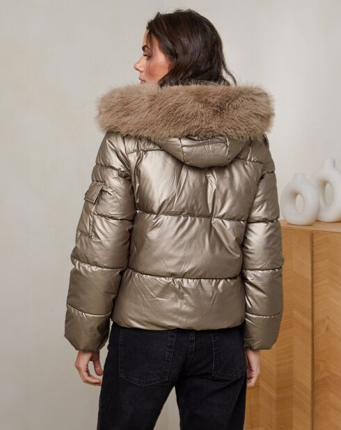 Doudoune Charlotte bronze