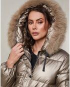 Doudoune Charlotte bronze