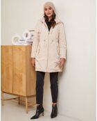 Manteau Maryam ecrue