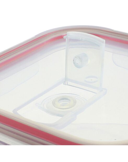 6 transparante Clementine hermetische dozen - 160x160x70 mm