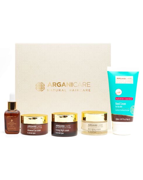Coffret Visage Anti Age Argan - 5 pièces