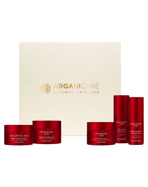 Coffret Anti Age pour le Visage Hyaluxir - 5 pièces