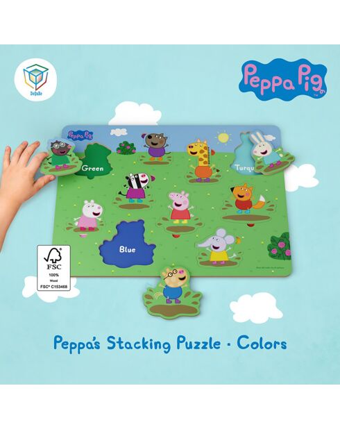 Peppa Pig puzzel - 10 stukjes