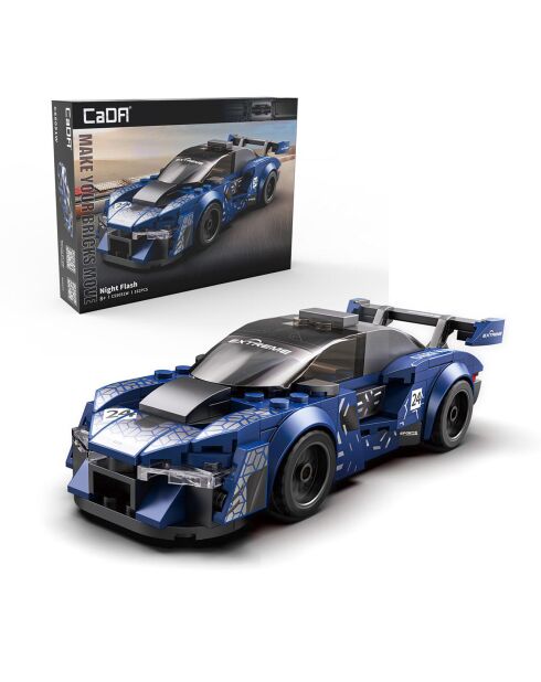 Jouet de construction Cada Cars Night Flash - 162 pièces