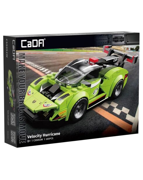 Jouet de construction Cars Velocity Hurricane - 165 pièces