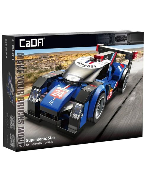 Jouet de construction Supersonic Star - 164 pièces