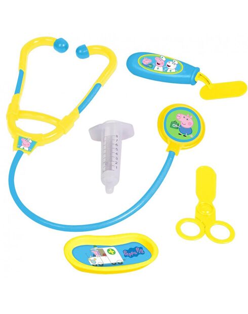 Peppa Pig Mallette médicale 10 accessoires