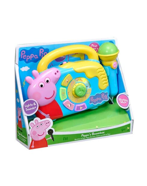 Peppa Pig avec microphone karaoké
