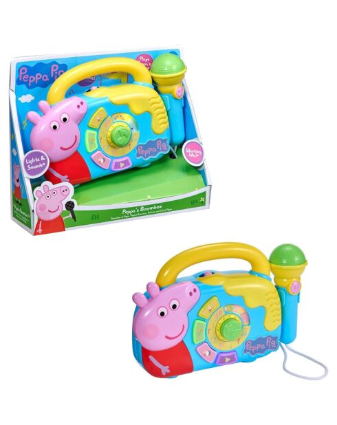 Peppa Pig avec microphone karaoké