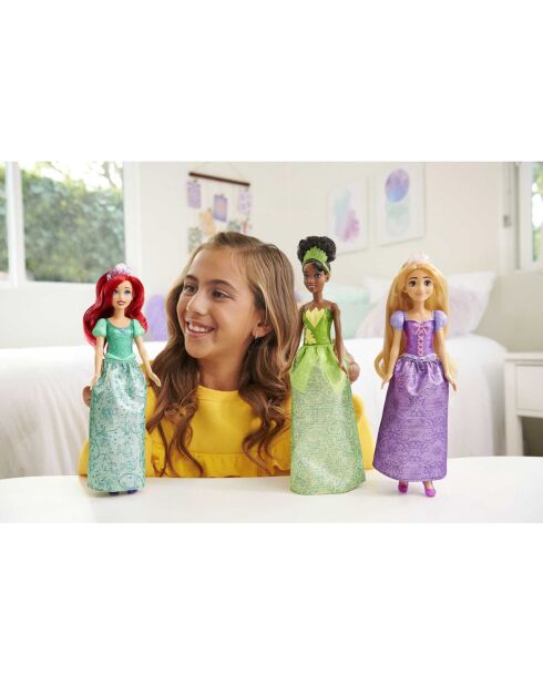 3 Poupées Princesses Disney - (Ariel, Tiana, Raiponce) - 3 ans et +
