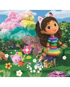 Puzzle Gabby's Dollhouse  - 3x48 pièces