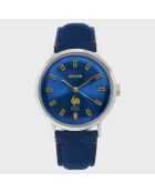 Montre Mixte Les Bleus en Tissu bleue