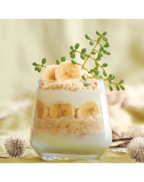 6 bicchieri trasparenti - 345 ml