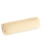 Drap Housse en Percale de Coton ivoire