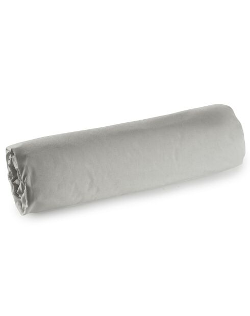 Drap Housse en Percale de Coton perle