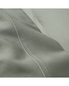 Drap Plat en Percale de coton ardoise
