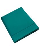 Drap Plat en Percale de coton paon
