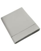Drap Plat en Percale de coton perle