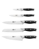 Grand Chef - Bloc 5 couteaux de cuisine
