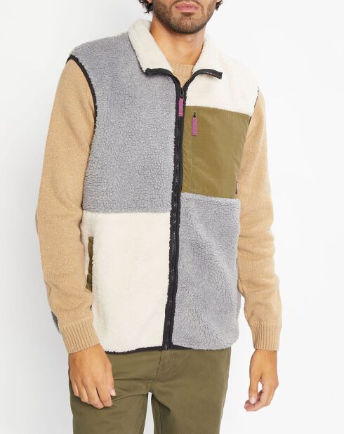 Giacca smanicata multicolor Lake 2.0