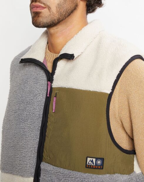 Giacca smanicata multicolor Lake 2.0